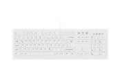 Tastaturen - Cherry Contour Active Key MedicalKey ClassicClean AK-C8100 - keyboard - medical hygienic design full size - Swiss - white Input Device - Tastatur - Schweiz - Weiss - AK-C8100F-U1-W/CH