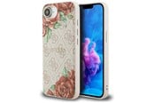 Handys - Cover & Cases - GUESS 4G Flowers Print MagSafe iPhone 16e Case - Pink - 3666339453367