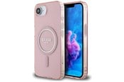 Handys - Cover & Cases - GUESS IML Glitter Circle MagSafe case for iPhone 16e - pink - 3666339454845