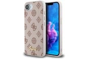 Handys - Cover & Cases - GUESS Peony Script Logo MagSafe iPhone 16e Case - Brown - 3666339453558