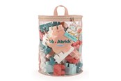 Baby Spielzeug - Ecoiffier 60 pcs bricks pink bag - BB Abrick - 7933