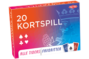 Brettspiele - Tactic 20 Populære Kortspil (NO) - 03006