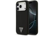 Handys - Cover & Cases - GUESS Silicone Triangle Logo MagSafe Case for iPhone 17 Pro - Black - 3666339517137