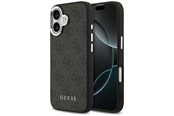 Handys - Cover & Cases - GUESS 4G Classic Logo MagSafe case for iPhone 17 - black - 3666339518714