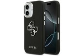 Handys - Cover & Cases - GUESS Grained Big 4G Classic Logo case for iPhone 17 - black - 3666339518073