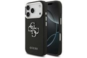 Handys - Cover & Cases - GUESS Grained Big 4G Classic Logo case for iPhone 17 Pro - black - 3666339518097
