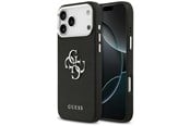 Handys - Cover & Cases - GUESS Grained Big 4G Classic Logo case for iPhone 17 Pro Max - black - 3666339518103