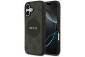 Handys - Cover & Cases - GUESS 4G Circle Classic Logo MagSafe case for iPhone 17 - black - 3666339489960