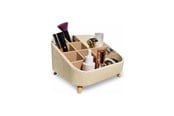 Einrichtung - Simiu - THALOR - Makeup-Ständer mit Beinen - Marmor/Beige - 5714255019759