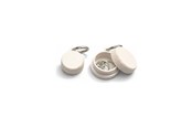 Einrichtung - Simiu - RINGCHAIN – Mini-Box mit Schlüsselring - 2 Stk. - Elfenbein - 5714255019711