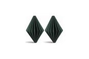 Einrichtung - Simiu - Weihnachtsanhänger - 6 cm - Diamant - Grün - 2er-Pack - 5714255019032