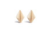 Einrichtung - Simiu - Weihnachtsanhänger - 6 cm - Diamant - Beige - 2er-Pack - 5714255019018