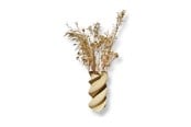 Einrichtung - Simiu - HEART TWIST - Vase - 20 cm - Sand - 5714255019681