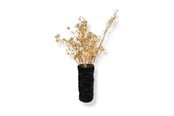Einrichtung - Simiu - CLAYLA Lamelvase - schwarz - 20 cm - 5714255019797