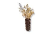 Einrichtung - Simiu - CLAYLA Lamelvase - Mokka - 20 cm - 5714255019780