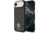 Handys - Cover & Cases - GUESS 4G Strass Logo MagSafe case for iPhone Air - black - 3666339529116
