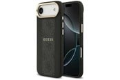 Handys - Cover & Cases - GUESS 4G Stripe MagSafe case for iPhone Air - black - 3666339520328