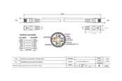 Netzwerk - Kabel - Vision patch cable - 1 m - white - Weiß - TC 1MCAT6A