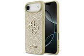 Handys - Cover & Cases - GUESS Fixed Glitter Big 4G case for iPhone Air - gold - 3666339492182