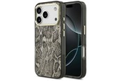 Handys - Cover & Cases - GUESS Python Pattern MagSafe Case for iPhone 17 Pro - Brown - 3666339535490