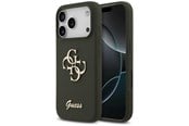 Handys - Cover & Cases - GUESS Silicone Big 4G Script Case for iPhone 17 Pro - Green - 3666339522575