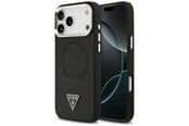 Handys - Cover & Cases - GUESS Triangle Logo MagSafe case for iPhone 17 Pro - black - 3666339515218