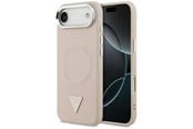 Handys - Cover & Cases - GUESS Triangle Logo MagSafe Case for iPhone Air - Pink - 3666339515362