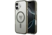 Handys - Cover & Cases - GUESS IML Gradient Triangle Logo MagSafe case for iPhone 17 - olive - 3666339516154