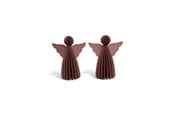 Einrichtung - Mumi3D Weihnachtsanhänger - Engel - 6 cm - Rot - 2 Stk. - 5714255018752