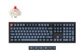 Tastaturen - Keychron V6 Max - keyboard - QMK custom mechanical ISO layout collection - 100% full size - with knob - QWERTZ - German - carbon black Input Device - Tastatur - Full-Size - Deutsch - Schwarz - V6M-D1-DE