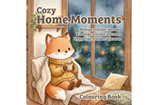 Kreativ-Spiele - Tactic Cozy Colouring Book Cozy Home Moments - 61368
