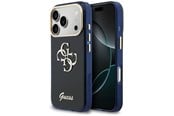 Handys - Cover & Cases - GUESS IML 4G Script Metal case for iPhone 17 Pro Max - blue - 3666339590550