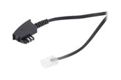 Netzwerk - Kabel - S-Impuls phone cable - 10 m - black - Schwarz - 10m - 70002-10