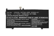 Laptop Batterie - CoreParts - laptop battery - Li-pol - 4300 mAh - 48 Wh - MBXHP-BA0176