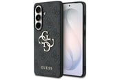 Handys - Cover & Cases - GUESS 4G Big Metal Logo Case for Samsung Galaxy S26 Plus - Black - 3666339613709
