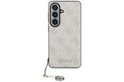 Handys - Cover & Cases - GUESS 4G Classic Logo Charm MagSafe Case for Samsung Galaxy S26 - Pink - 3666339614003