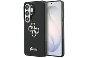 Handys - Cover & Cases - GUESS IML Big Metal 4G Script case for Samsung Galaxy S26 Ultra - black - 3666339613594