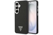 Handys - Cover & Cases - GUESS Fixed Glitter Triangle MagSafe case for Samsung Galaxy S26 - black - 3666339613518