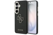 Handys - Cover & Cases - GUESS Grained Big 4G Metal Logo case for Samsung Galaxy S26+ - black - 3666339612924