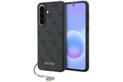 Handys - Cover & Cases - GUESS 4G Charm Case for Samsung Galaxy A57 5G - Black - 3666339621025