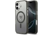 Handys - Cover & Cases - GUESS IML Gradient Triangle Logo MagSafe case for iPhone 17 - black - 3666339515836