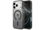 Handys - Cover & Cases - GUESS IML Gradient Triangle Logo MagSafe Case for iPhone 17 Pro - Black - 3666339515850