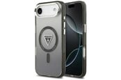 Handys - Cover & Cases - GUESS IML Gradient Triangle Logo MagSafe case for iPhone Air - black - 3666339515843