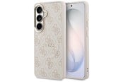Handys - Cover & Cases - GUESS 4G Embossed Ring MagSafe Case for Samsung Galaxy S26+ - pink - 3666339613259