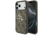 Handys - Cover & Cases - GUESS 4G Big Logo Case for iPhone 17 Pro Max / 18 Pro Max - Brown - 3666339650704