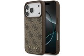 Handys - Cover & Cases - GUESS 4G Classic Case for iPhone 17 Pro / 18 Pro - Brown - 3666339673475