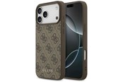 Handys - Cover & Cases - GUESS 4G Classic Case for iPhone 17 Pro Max / 18 Pro Max - Brown - 3666339673482