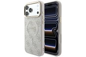 Handys - Cover & Cases - GUESS Embossed 4G Classic MagSafe Case for iPhone 17 Pro / 18 Pro - Pink - 3666339655181