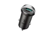 Aufladen von Elektroautos - SiGN Mini Car Charger USB & USB-C - PD & Q.C3.0 - 5A - 20W - Black - SN-A45