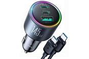 Aufladen von Elektroautos - SiGN Car charger 145W with 2x USB-C & 1x USB-A - PD & QC3.0 - SN-CCN07